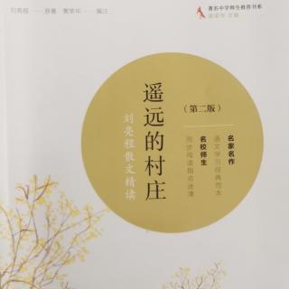 遥远的村庄（刘亮程）——我的树（家长篇）