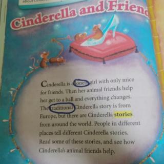 1.7 Cinderella and Friends