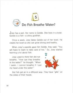 one story a day一天一个英文故事-1.5 Do Fish Breathe Water？