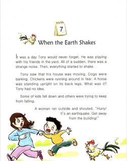 one story a day一天一个英文故事-1.7 When the Earth Shakes