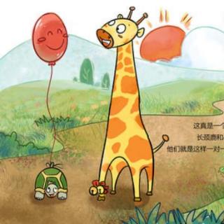 【海贝🌺】余老师晚安💤小故事第159天《长颈鹿🦒和乌龟🐢》