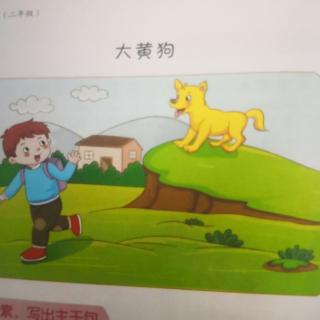 看图写话《大黄狗》