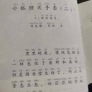 小狐狸买手套