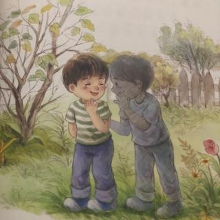 盲孩子和他的影子👬🏿