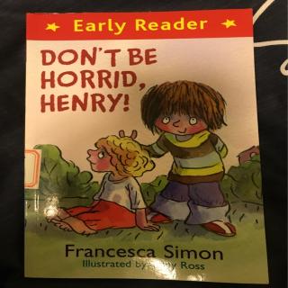 Don't Be Horrid,Henry   Ida