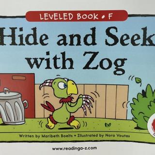 RAZ LevelF 609 - Hide and Seek with Zog