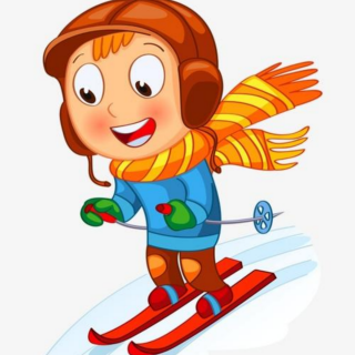 佩奇去滑雪