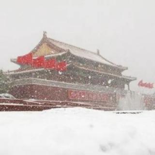 大雪中的中国  六二班何语馨