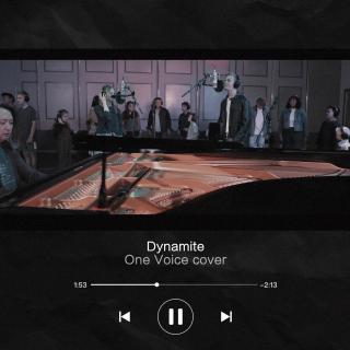 Dynamite『One Voice cover_BTS』