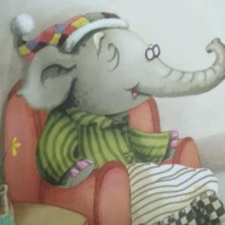 兰若教育睡前故事分享《大象爷爷的睡帽》