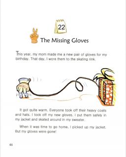 one story a day一天一个英文故事-1.22 The Missing Gloves