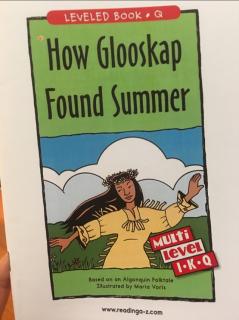 20210129 How Glooskap Found Summer