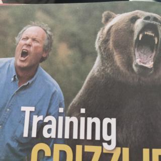 Training grizzlies!