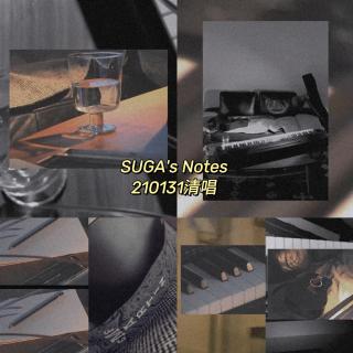 SUGA's Notes-Telepathy『清唱_SUGA』