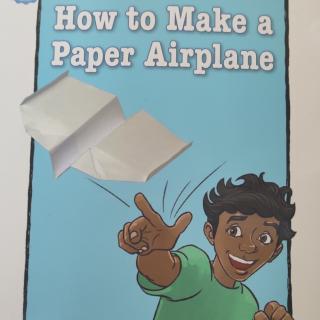 How to make a paper airplane?