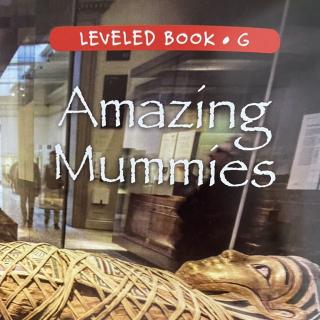 RAZ LevelG 104 - Amazing  Mummies