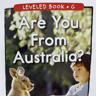 RAZ LevelG 107 - Are You From Australia？