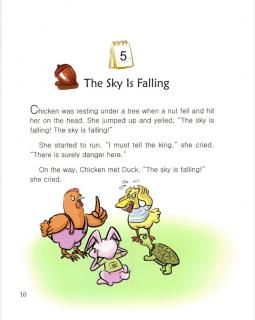 one story a day一天一个英文故事-2.5 The Sky is Falling
