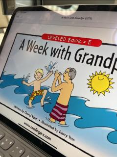 a week with grandpa