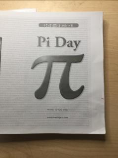 沛霖诵读｜英文-Pi Day，2021.02.14