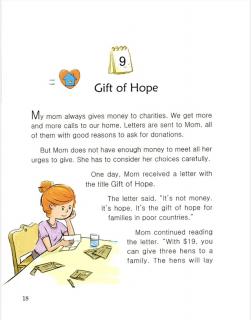 one story a day一天一个英文故事-2.9 Gift of Hope