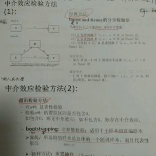 结合具体的管理学变量，阐述中介效应的检验方法