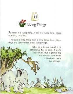 one story a day一天一个英文故事-2.11 Living Things