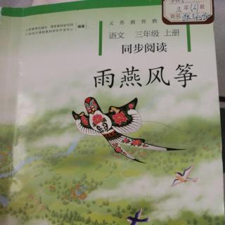 雨燕风筝106～112页