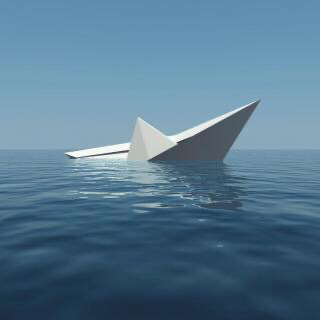 《纸船—寄母亲》作者：冰心