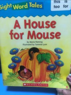 第3课 A house for mouse