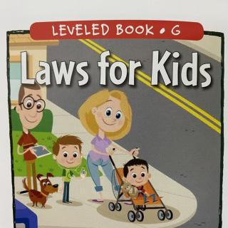 RAZ LevelG 304 - Laws for Kids