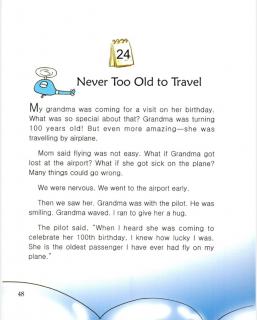 one story a day一天一个英文故事-2.24 Never Too Old to Travel