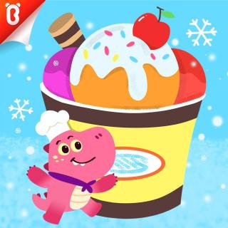 【斑点龙的蛋糕店】冰冰下雪机：下雪好好玩【宝宝巴士故事】