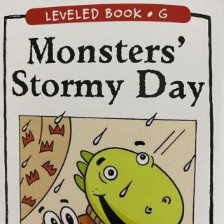 RAZ LevelG 402 - Monsters’ Stormy Day