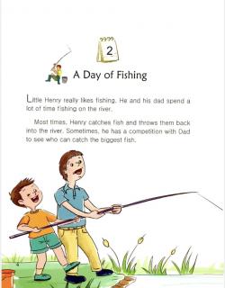 one story a day一天一个英文故事-3.2 A Day of Fishing