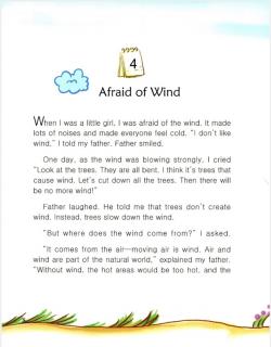 one story a day一天一个英文故事-3.4 Afraid of Wind