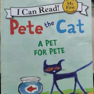 Pete the Cat  A PET FOR PETE