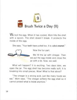 one story a day一天一个英文故事-3.9 Brush Twice a Day（II）