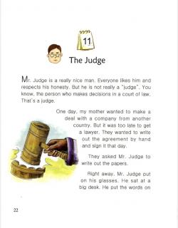 one story a day一天一个英文故事-3.11 The Judge