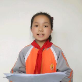 耀州区锦阳路街道中心小学 四年级一班 杨梓涵《鸡毛信的故事》