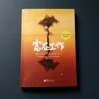 《富在工作》第四章（5）    抛开事业计划，开创新格局