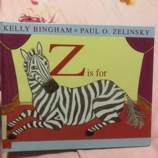 Z is for Zebra