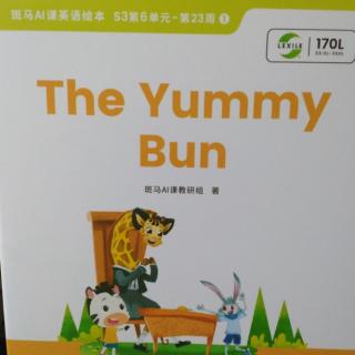 英语学习～the  yummy   bun