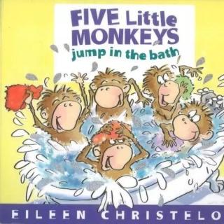 【艾玛读绘本】Five Little Monkeys Jump in the Bath