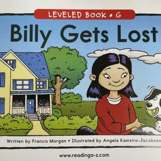 RAZ LevelG 703 - Billy Gets Lost