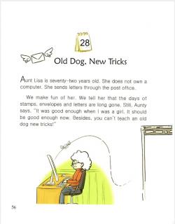 one story a day一天一个英文故事-3.28 Old Dog，New Tricks