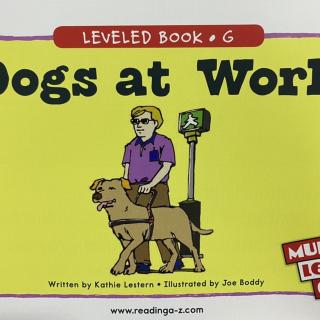 RAZ LevelG 706- Dogs at Work