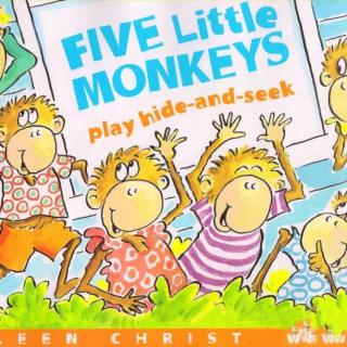 【艾玛读绘本】Five Little Monkeys Play Hide and Seek