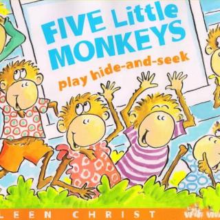 【艾玛读绘本】Five Little Monkeys Play Hide and Seek 朗读