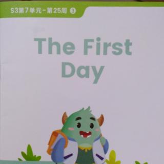 英语阅读～the   first   day